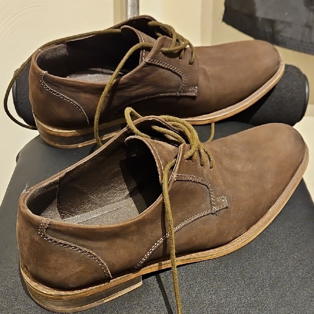 Men's Brown Leather Shoes
